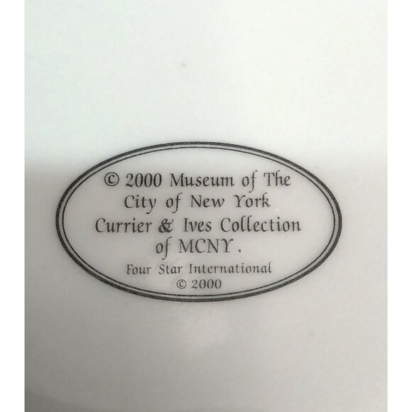 Currier & Ives Collection of MCNY 2000 Museum of The City Of New York 12 Oz Mug - Picture 8 of 8
